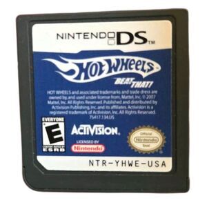 Hot Wheels: Beat That! Nintendo DS 3DS (Cartridge Only) Tested